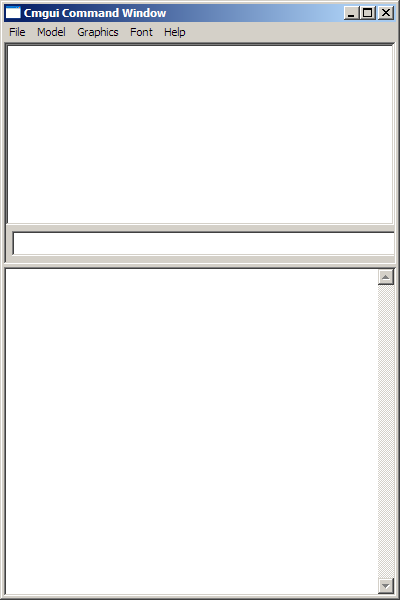 The CMGUI main window
